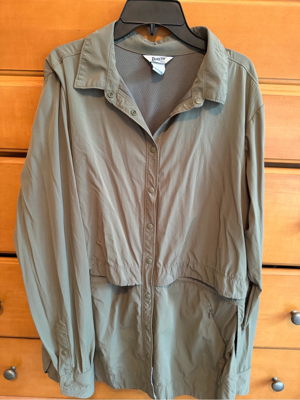 Duluth Trading Co Olive Green Women's Utility Jacket